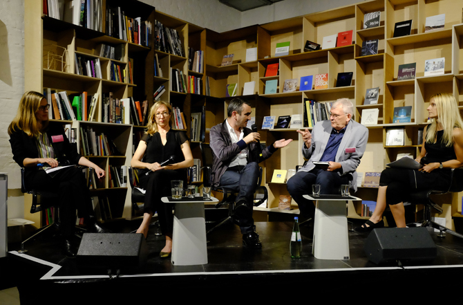ANCB_ 08.07.2016, Museum Revisited: Dr. Claudia Perren, Dr. Dorothea von Hantelmann, Nicolaus Schaffhausen, Prof. Dieter Bogner, Miriam Mlecek