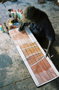 John Mawurndjul in Milmingkan, 2004. Foto Erika Koch.